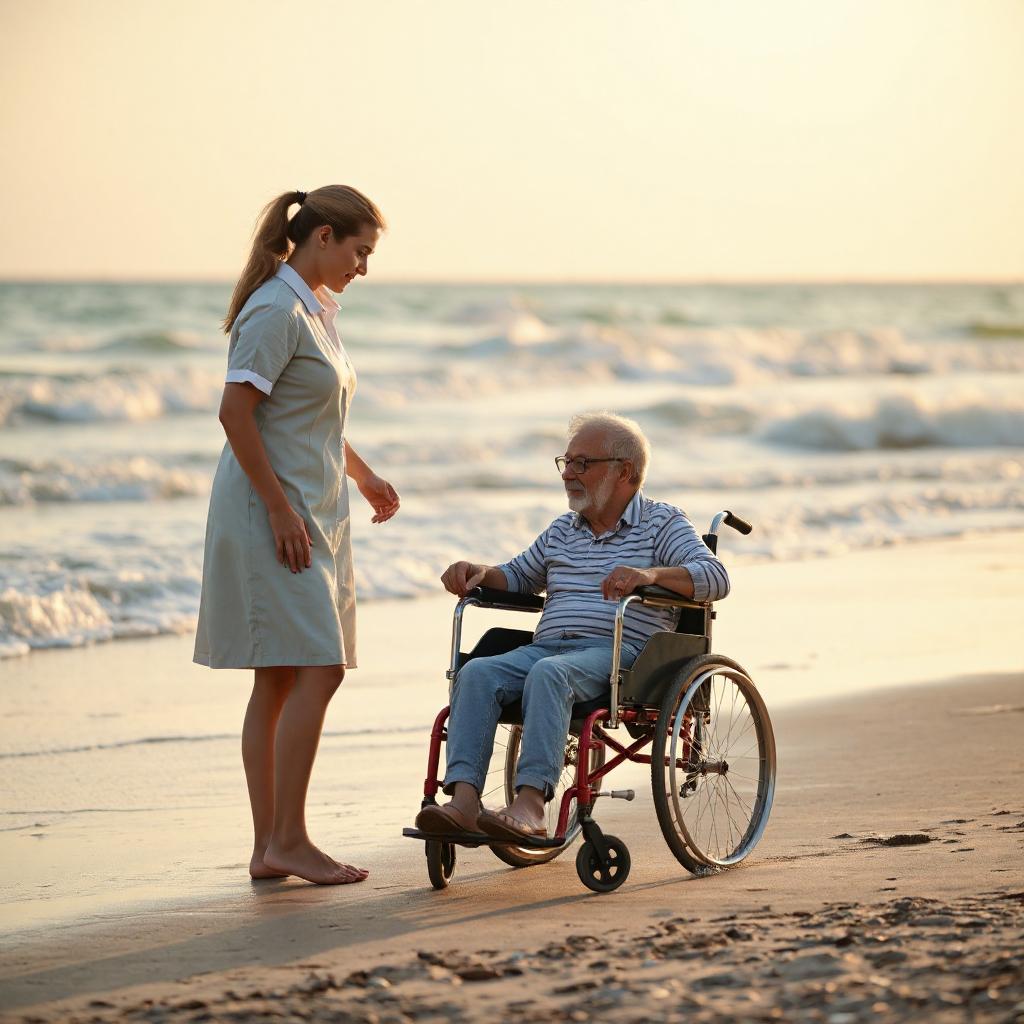 A support worker and an NDIS participant sharing a relaxed, friendly conversation.